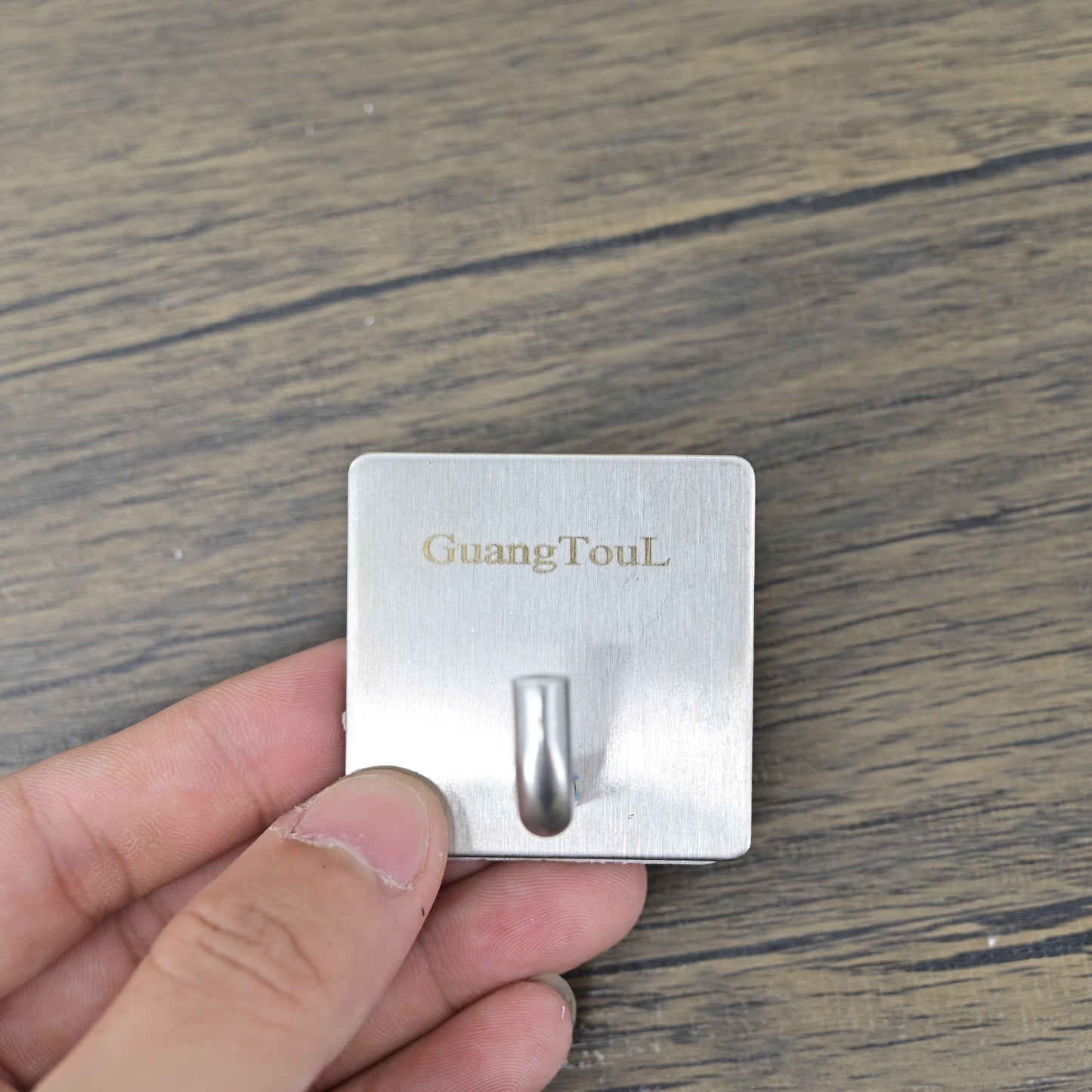GuangTouL Metal Hooks Stainless Steel Punch-free Hook in Silver