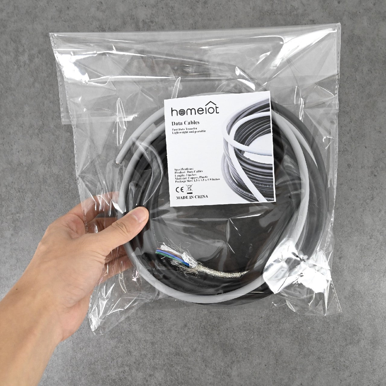 homeiot High Data Transmission Data Cable Universal Data Cable Wear Resistance