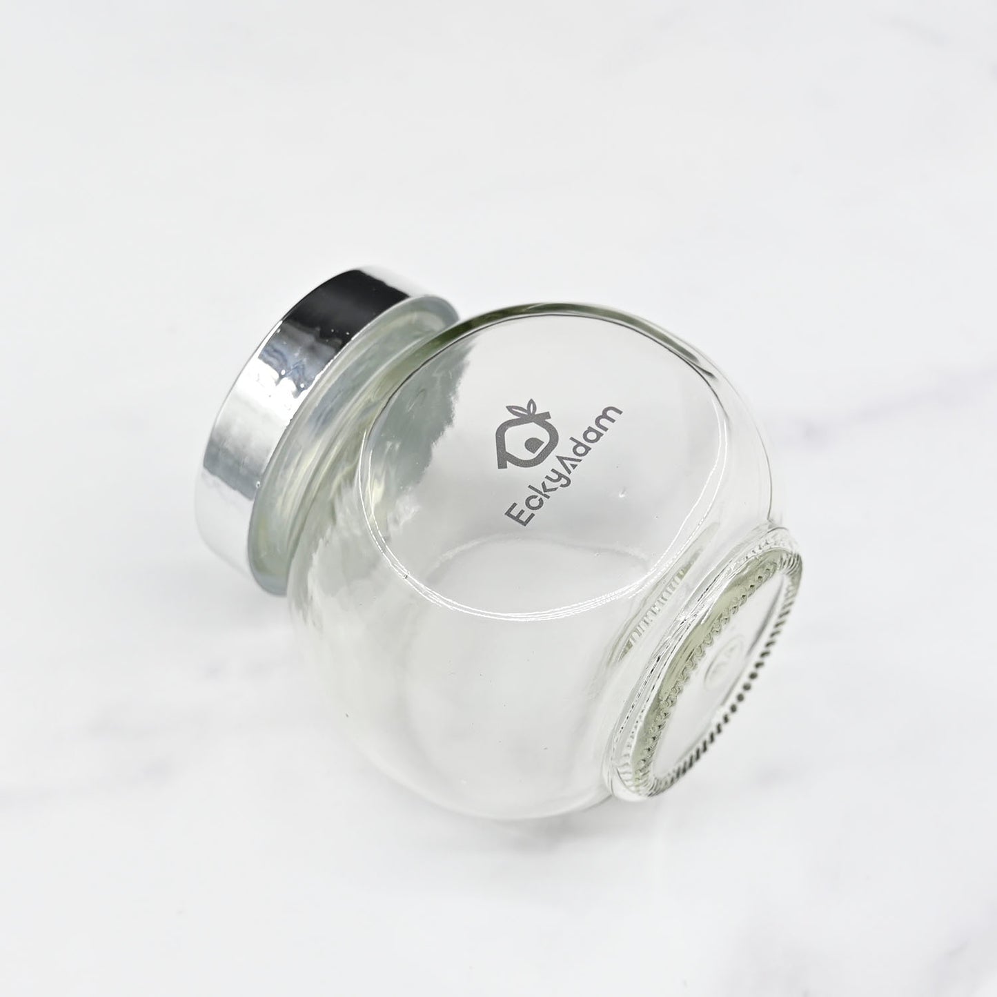 EckyAdam Containers for Household Food Glass Containers Storage Bottles Convenience Organizer Jars