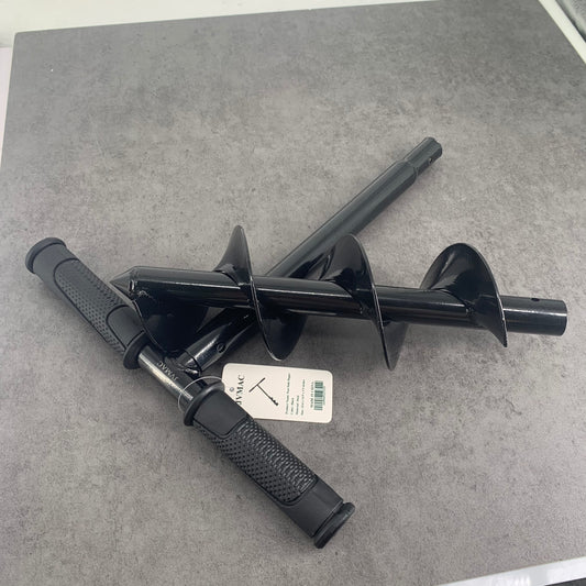 JVMAC Post Hole Diggers Garden Auger Drill with Non-Slip Handle for Planting Trees