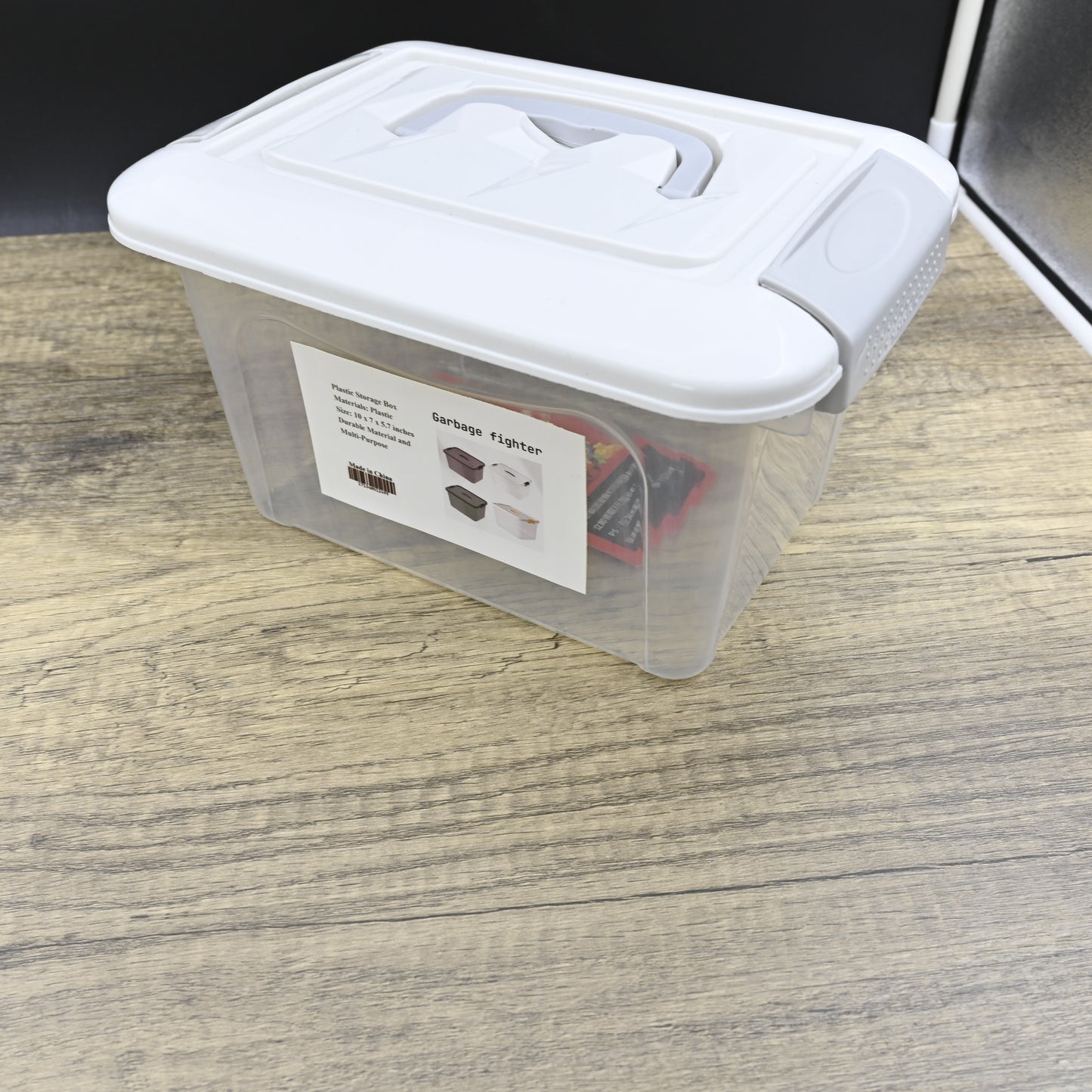 Garbage fighter Plastic Storage Box Finishing Drug Stationery Skin Care Products Storage Basket