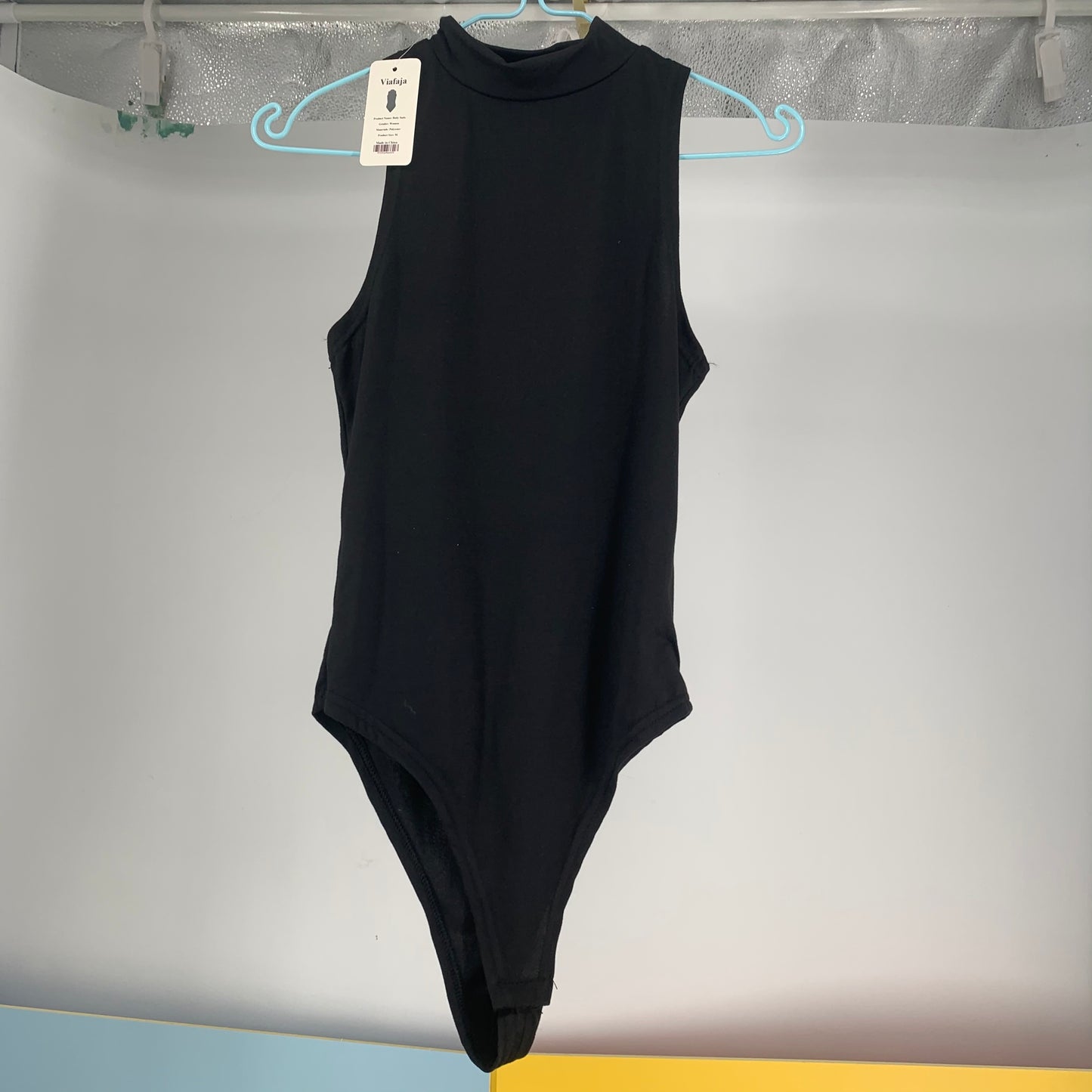 Viafaja Body Suits Sexy Sleeveless Tank Top Bodysuit