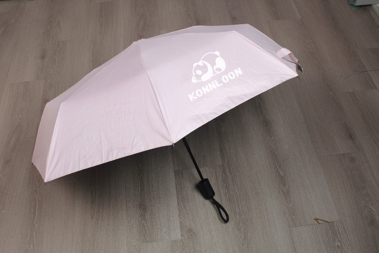 KONNLOON Lightweight Travel Umbrella for Rain Portable Windproof Sun Umbrella UV Protection