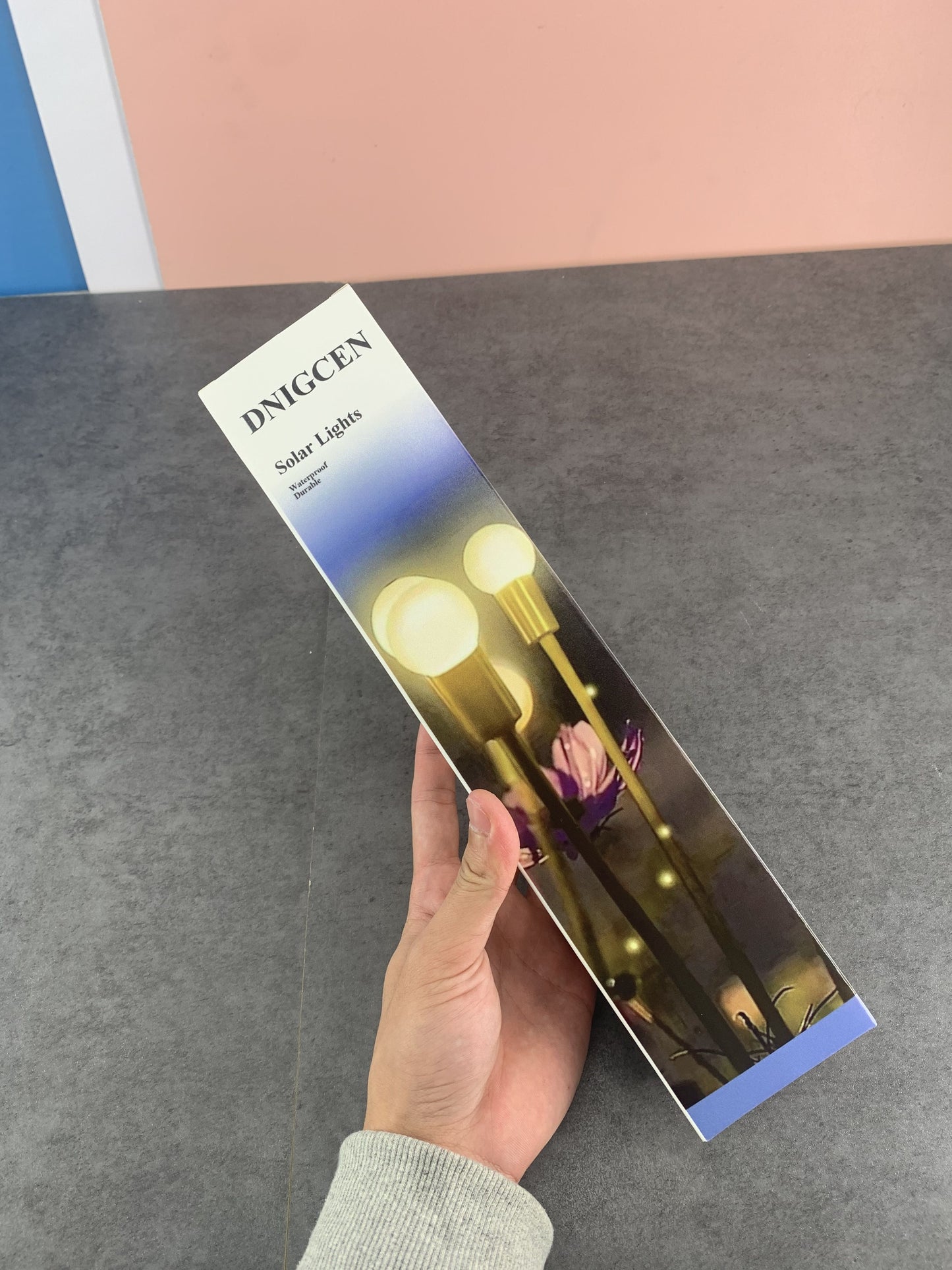 DNIGCEN Solar Lamps Indoor and Outdoor Lighting Lawn Lights Outdoor Landscape Lights