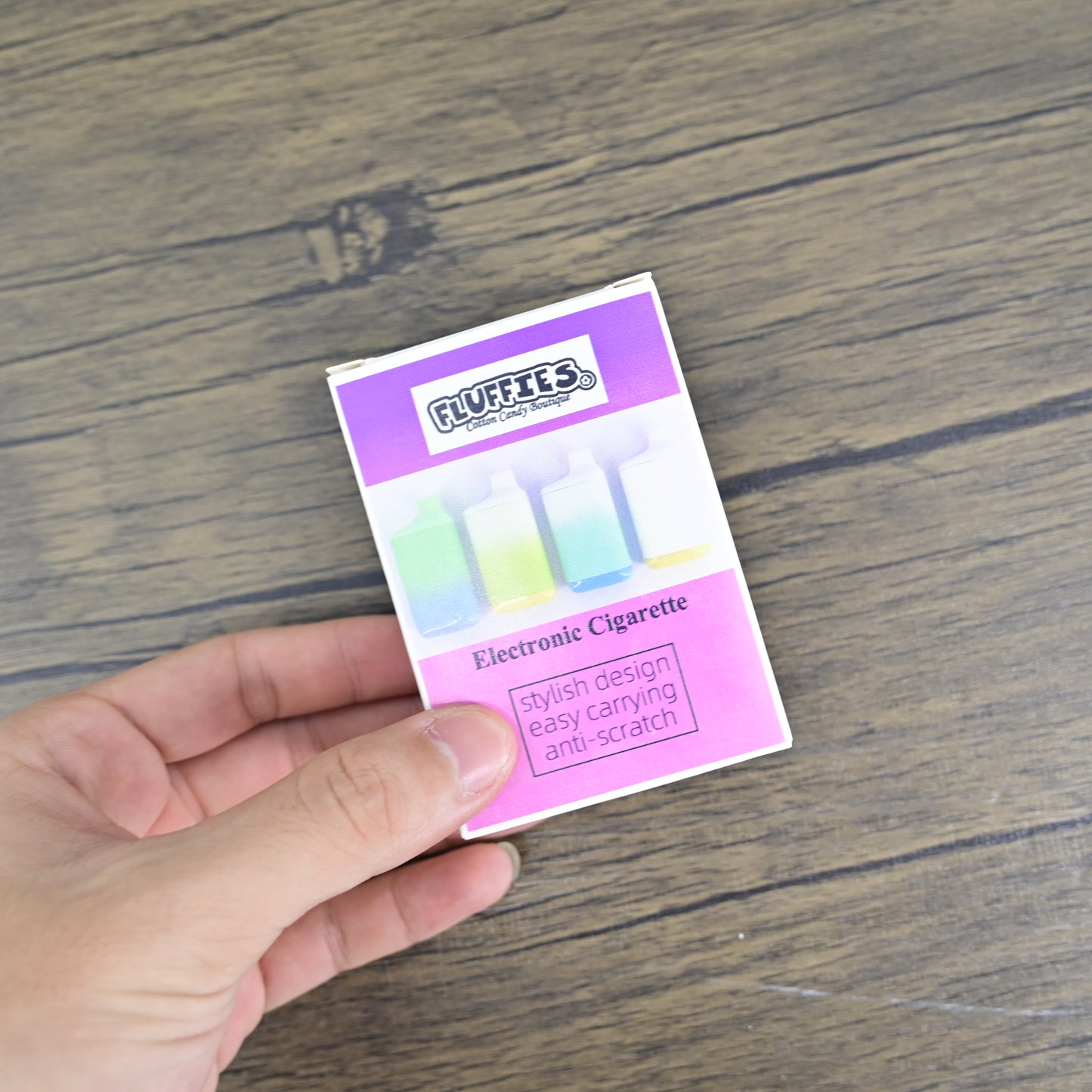 FLUFFIES Cotton Candy Boutique Inject E-juice Fruit Flavor Electronic Cigarette