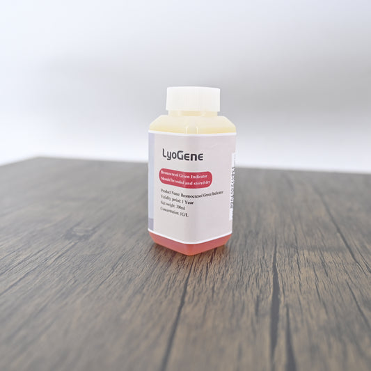 LyoGene Bromocresol Green Indicator for Acid-base Reaction, 200ml