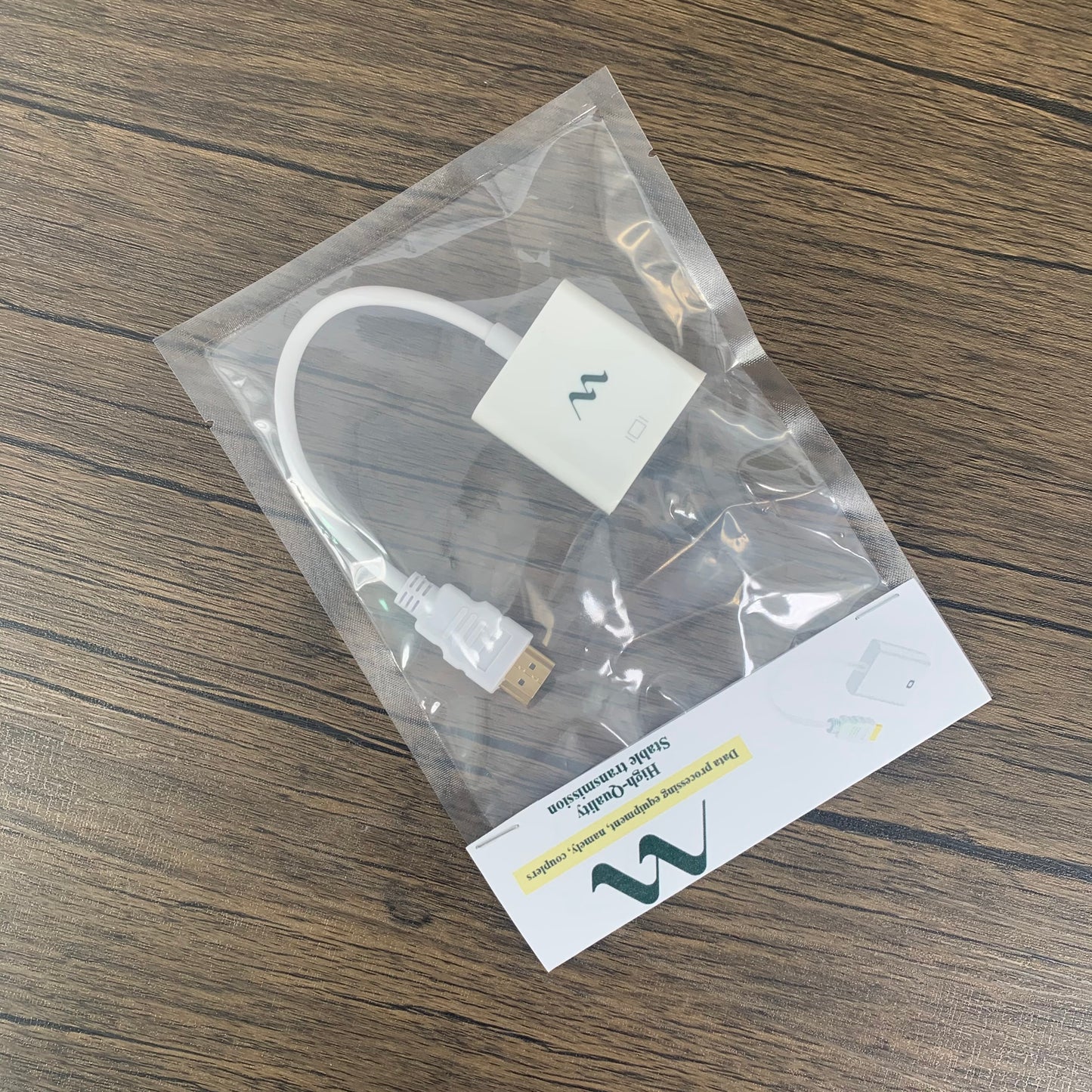 HDMI to VGA Adapter (Male to Female) for Computer, Desktop Connector Data Processing Couplers