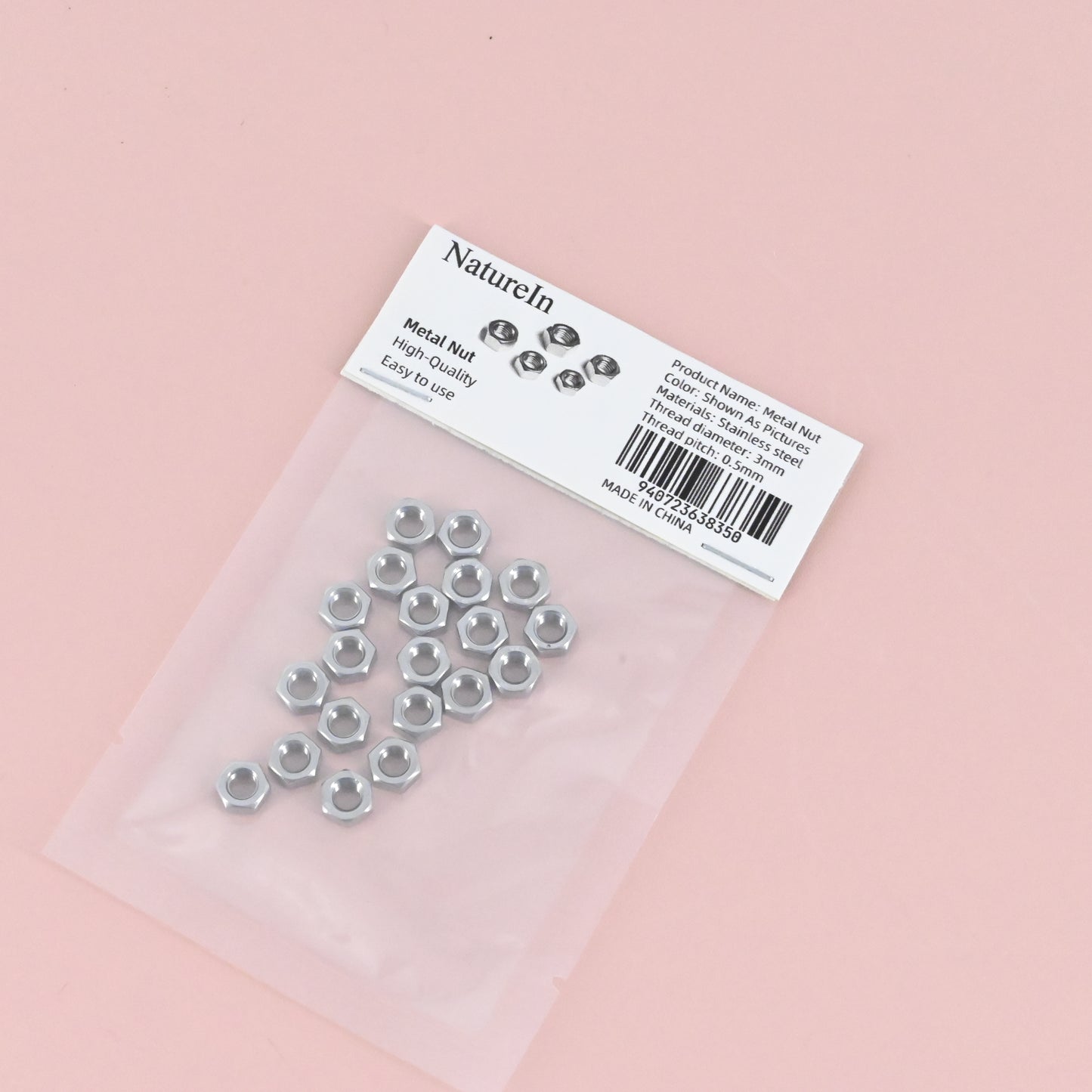 NatureIn Metal Nut High-quality Nut