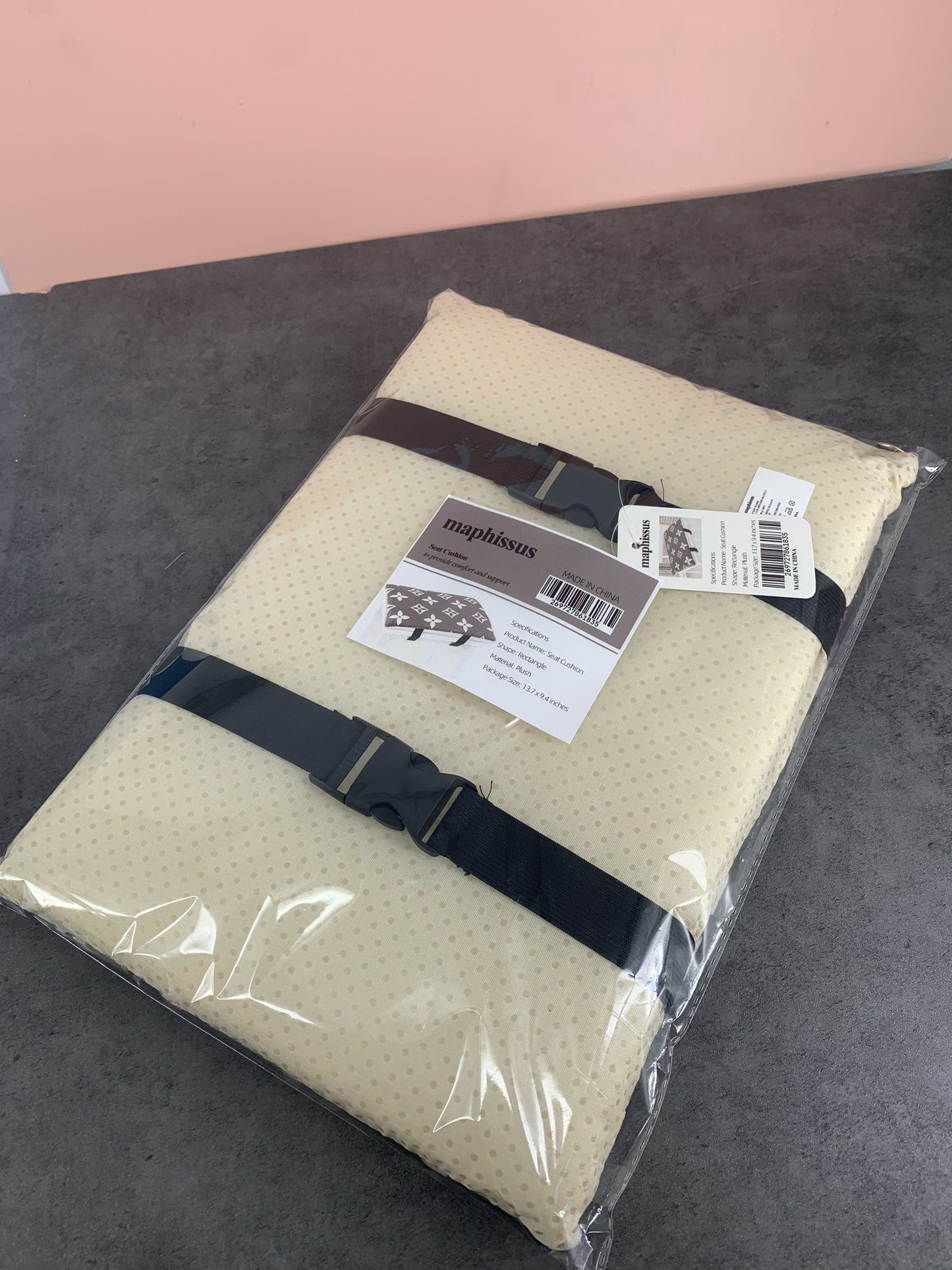 maphissus Comfortable and Soft Anti-slip Chair Cushion for Student Chair