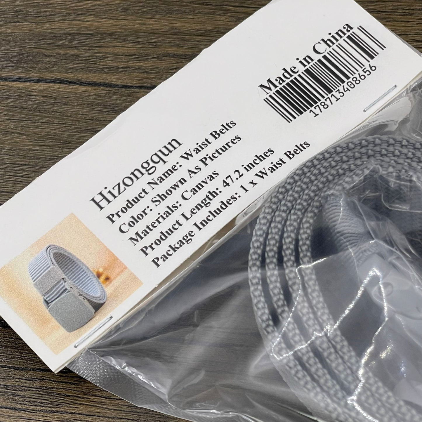 Hizongqun Waist Belt Multifunctional Tactical Canvas Belt High Quality Belt
