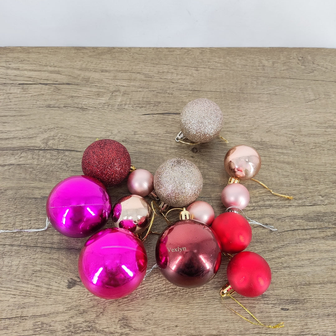 Vexlyn Glittering Cheer: Christmas Tree Ornaments - Sparkling Holiday Decorations for Festive Joy!
