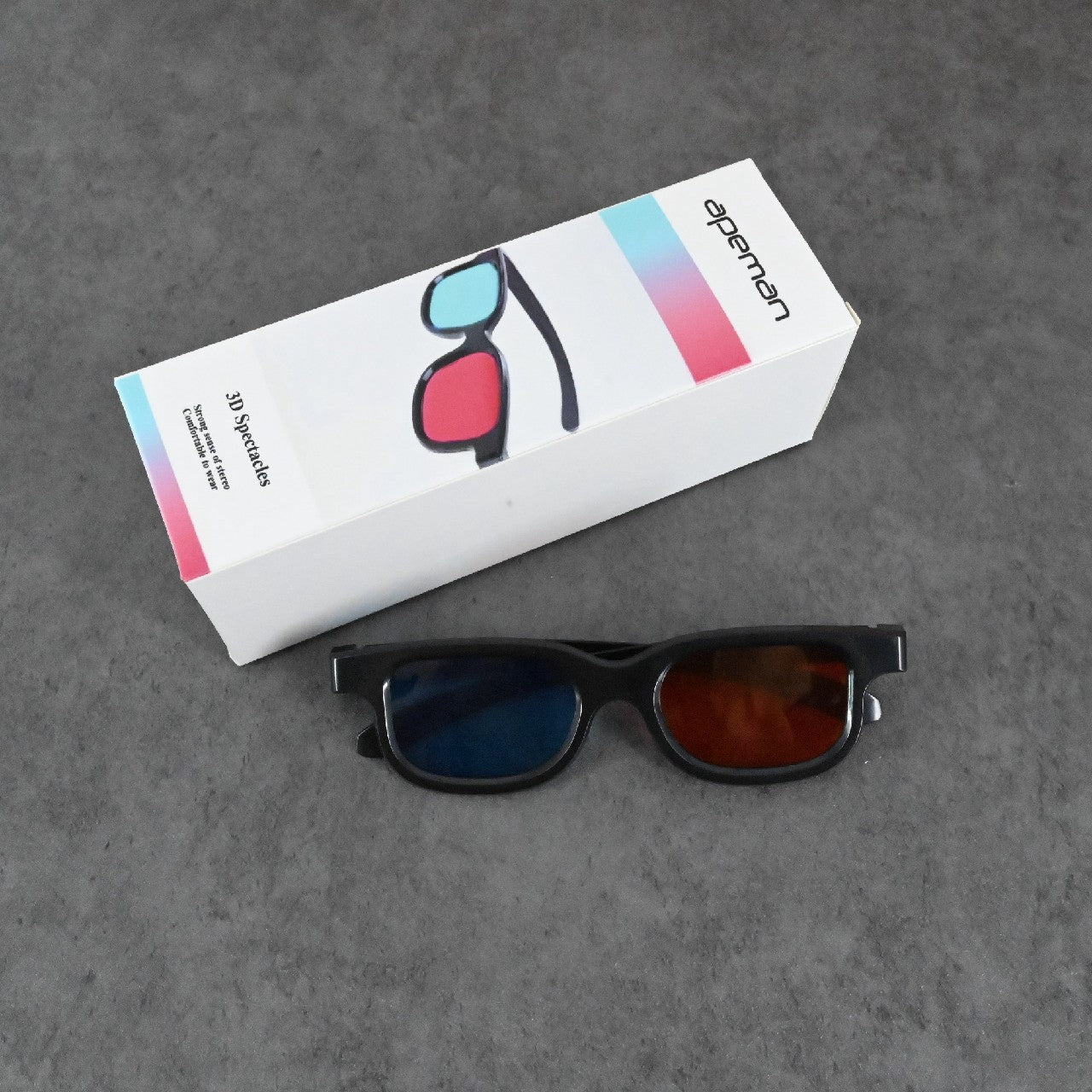 apeman Universal 3D Spectacles Red Blue 3D Glasses for 3D Movies Games