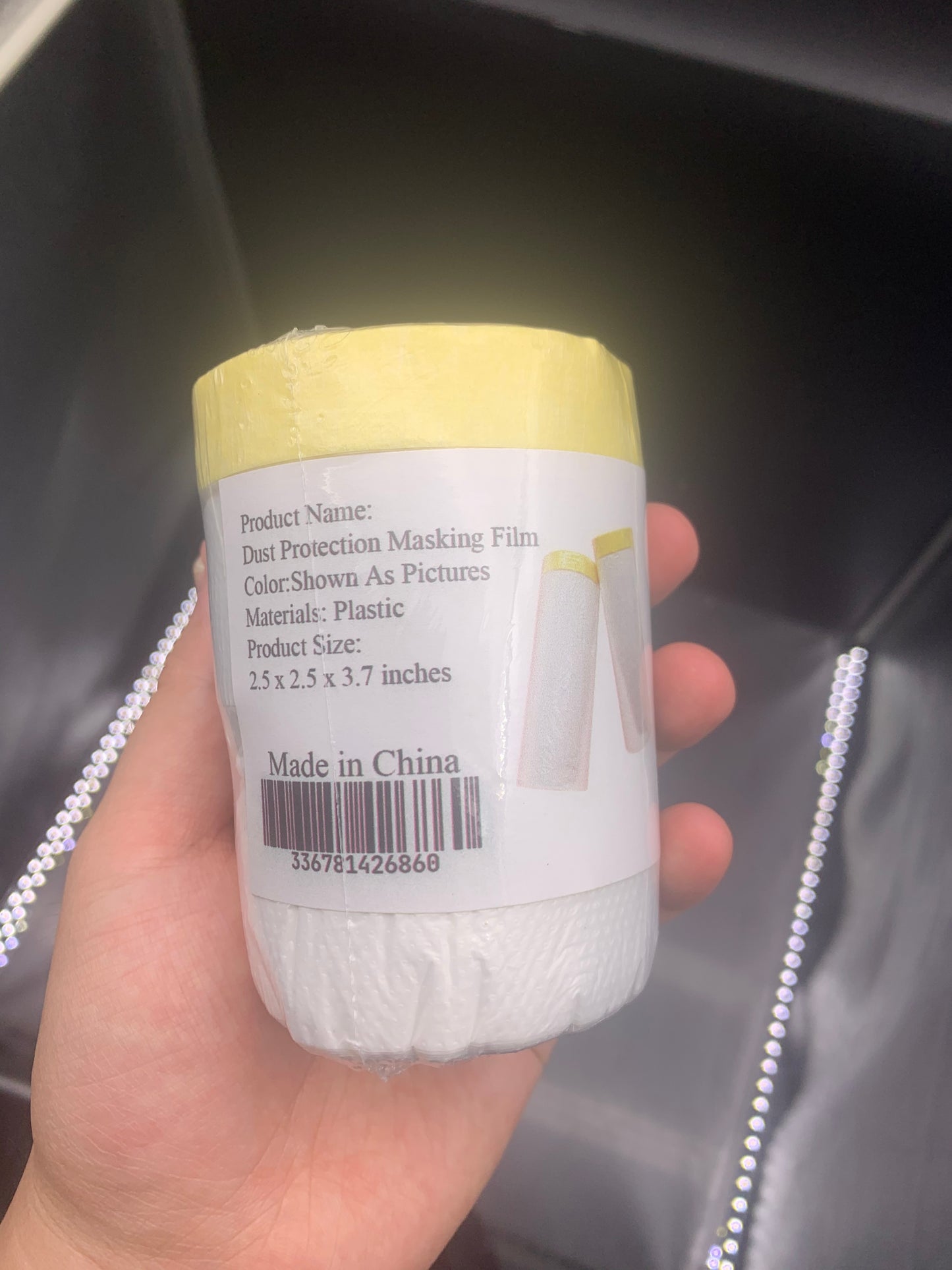 HRKZEUS Window Masking Films Portable Folded Protective Masking Film