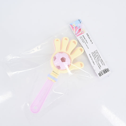 SMALALA Creative Funny Durable and Safe Infant Bell Toy Colorful Hand Clapper