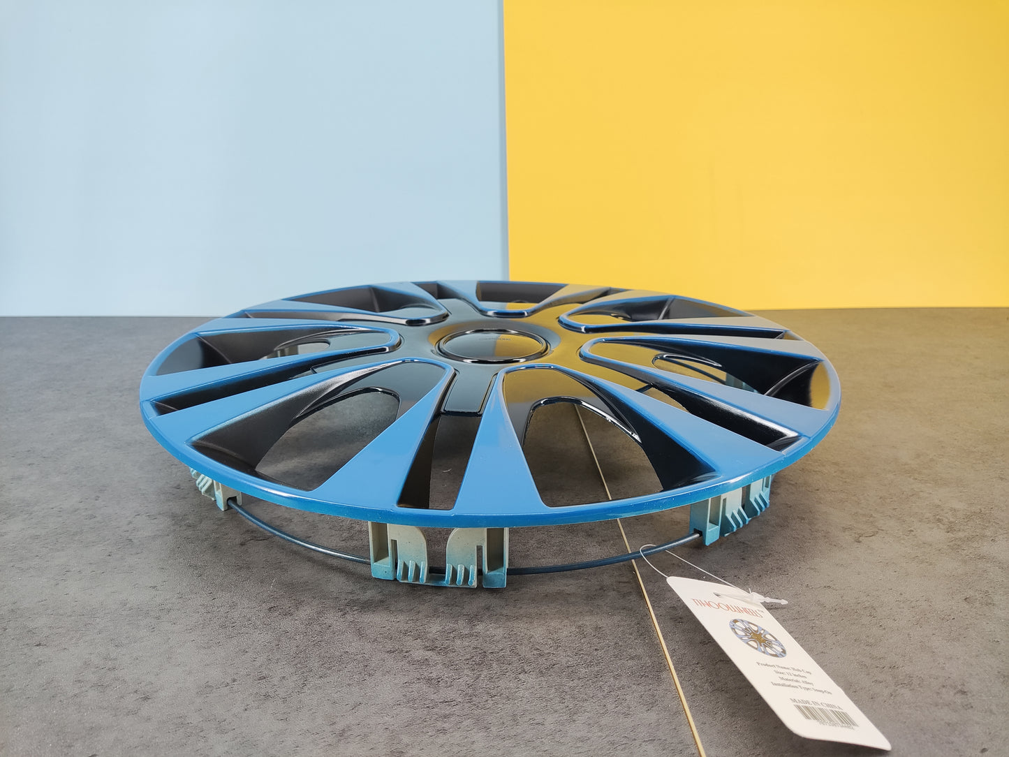 TIHOOWHEELS Wheel Hubcap Performance Replacement Cover Automobile Exterior Accessories In Blue