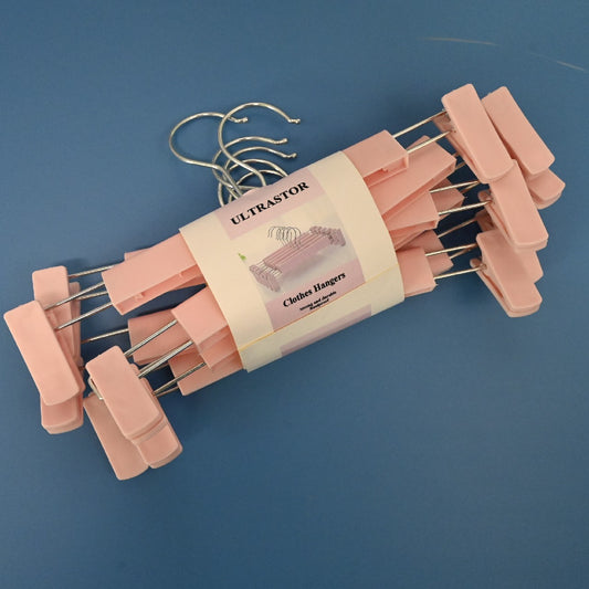 ULTRASTOR Clothes Hanger Magic Hanger Seamless Non-Slip Adult Plastic Hanger