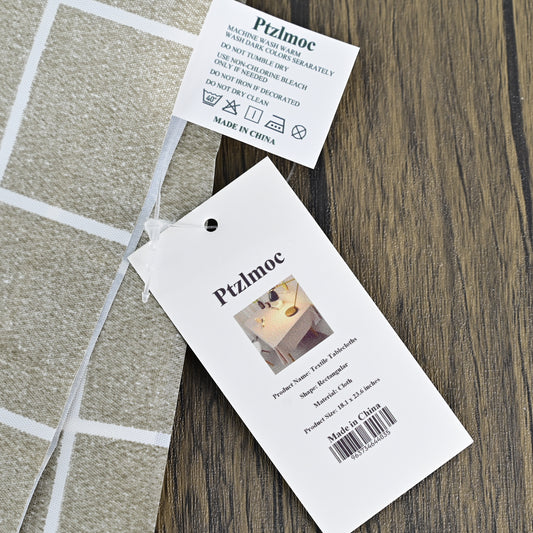 Ptzlmoc Table Cloth Dinner Room Dormitory Dressing Table Rectangular Tablecloth Desk Table Linen Decor