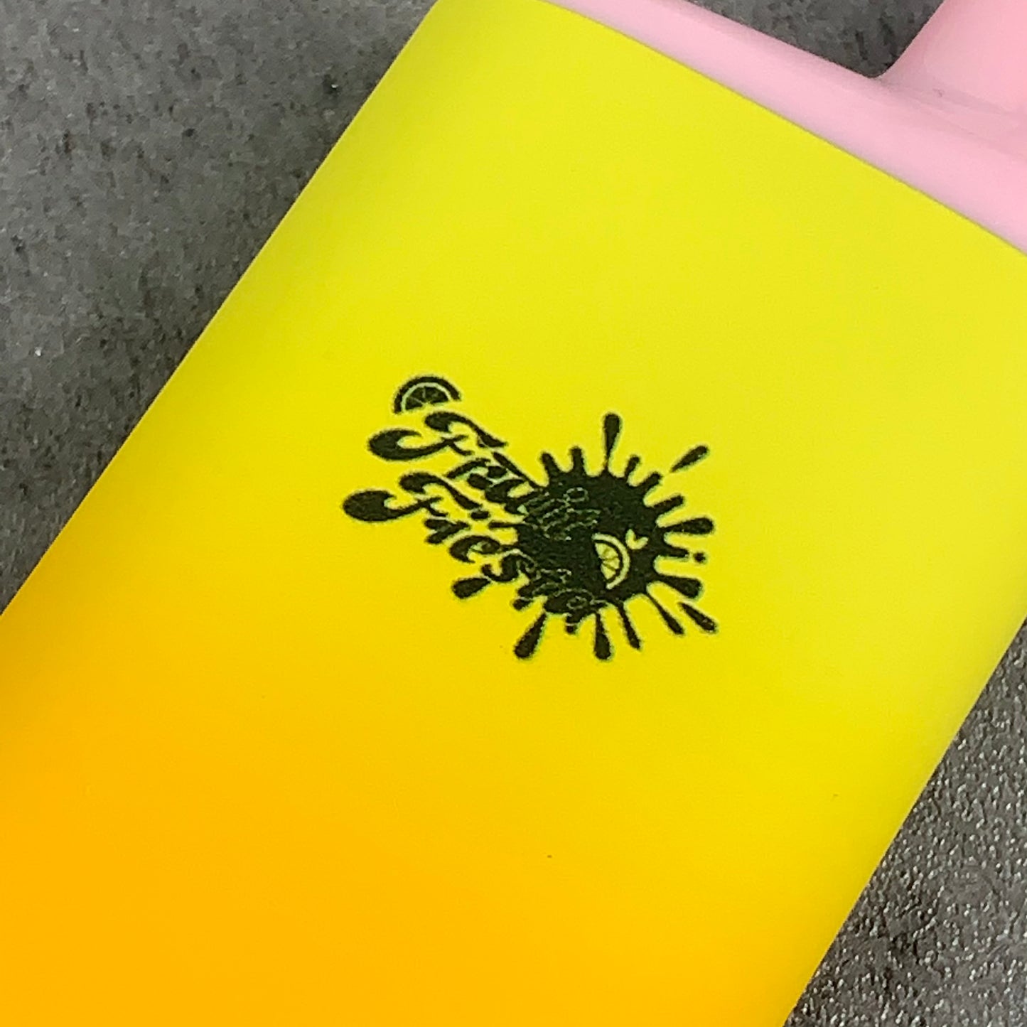 Fruit Fiesta Light Nicotine Mango Flavor Content E-cigarettes in Yellow