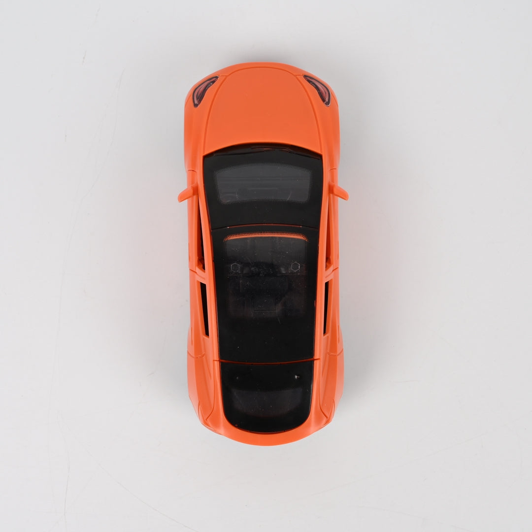 HAKIGO Orange Inertia Powered Model Cars Diecast Toy Car with Openable Doors for Kids