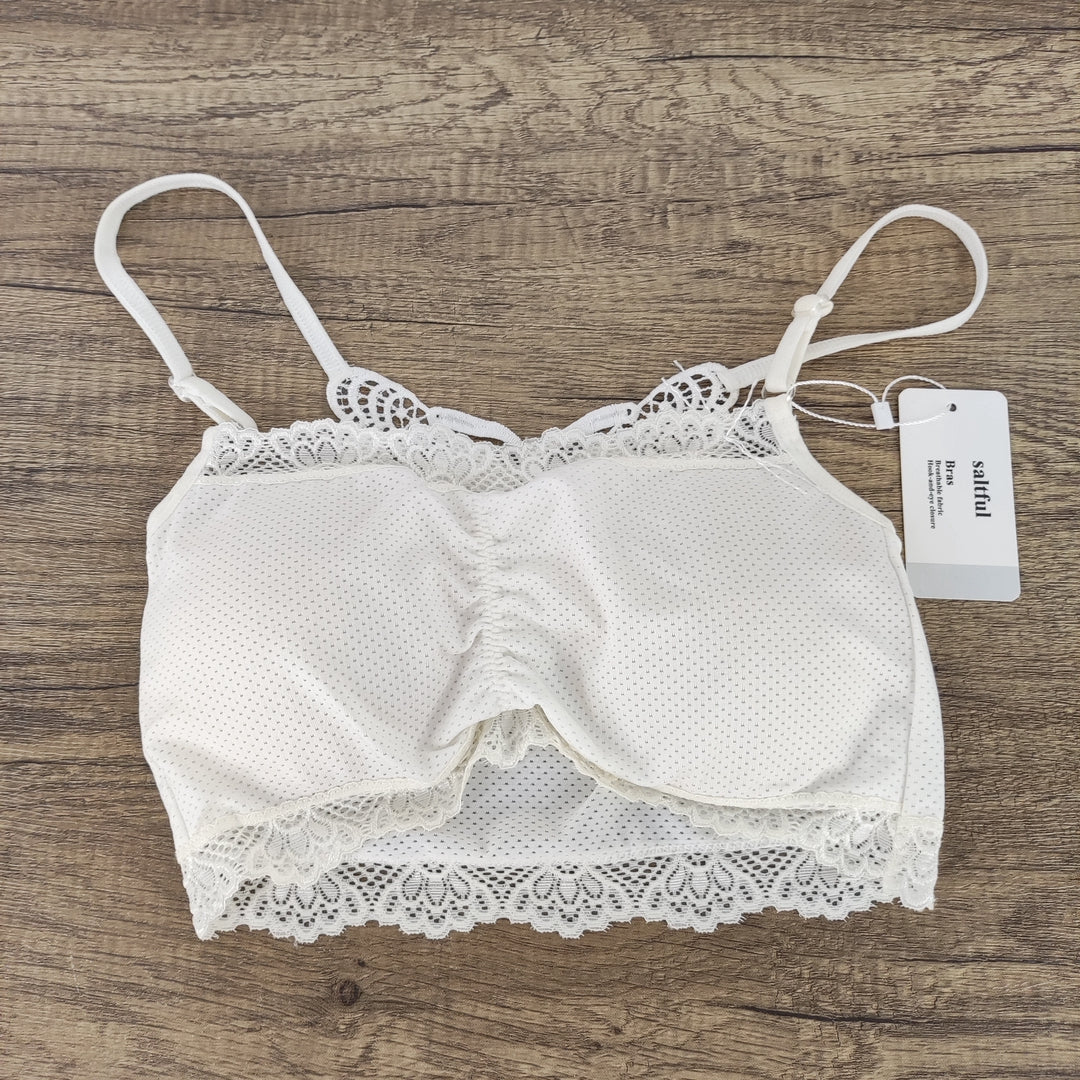 saltful Elevate Your Style with Lace Bralette Bras for Teen Girls and Women