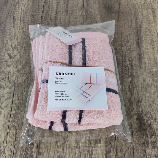 KRRAMEL Premium Adult Face Towel- Experience Ultimate Softness and Quick Drying