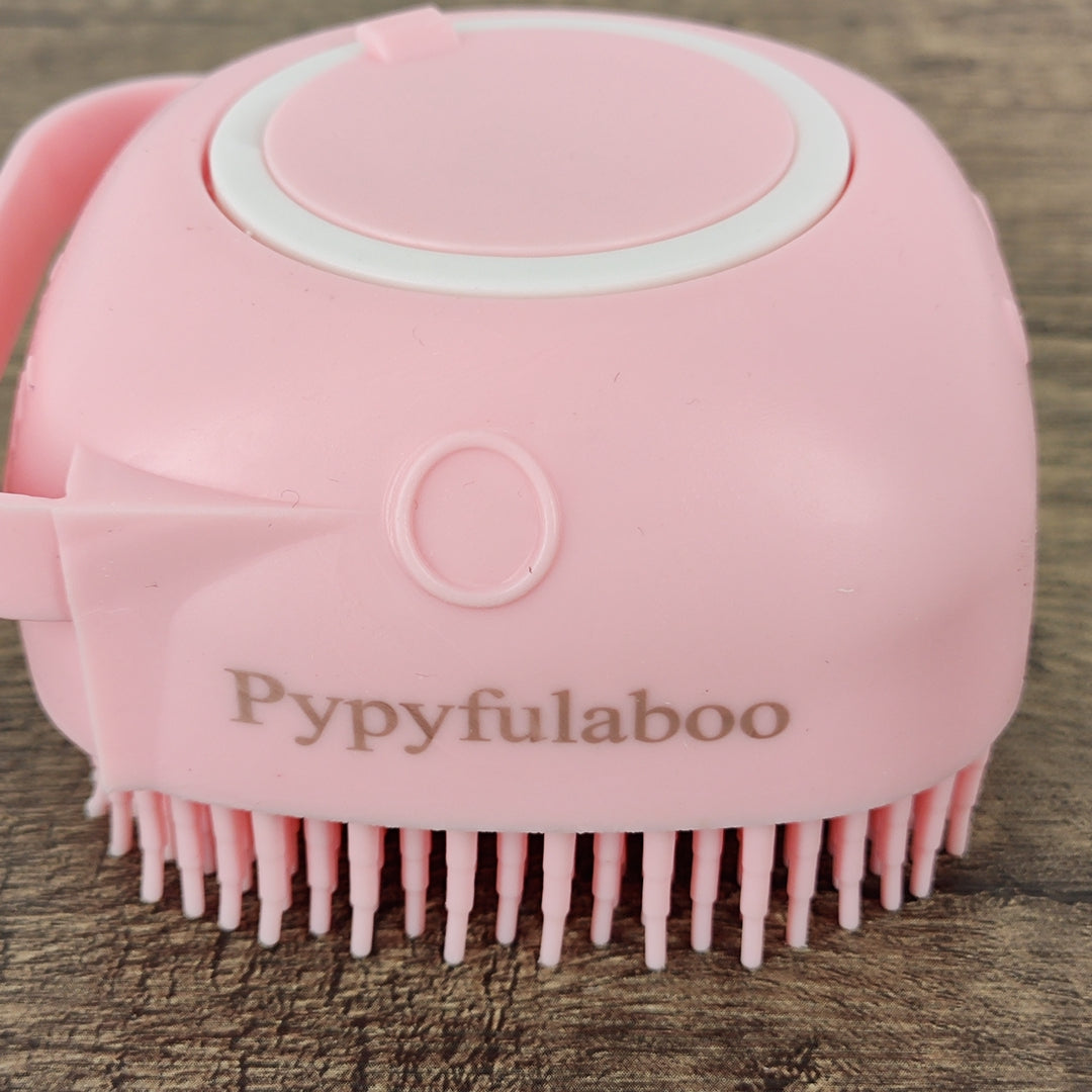 Pypyfulaboo Soft Silicone Pet Cleaning Brush - Gentle Pet Massage Tool for Cats and Dogs