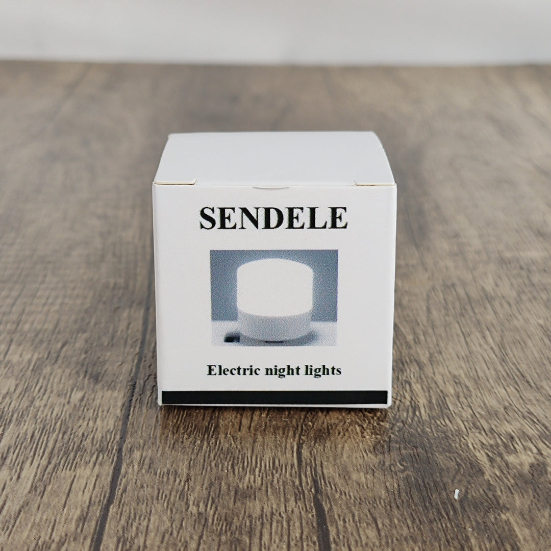 SENDELE Compact and Versatile USB Portable Night Light for Bedroom, Desk – Soft, Eye-Friendly Illination