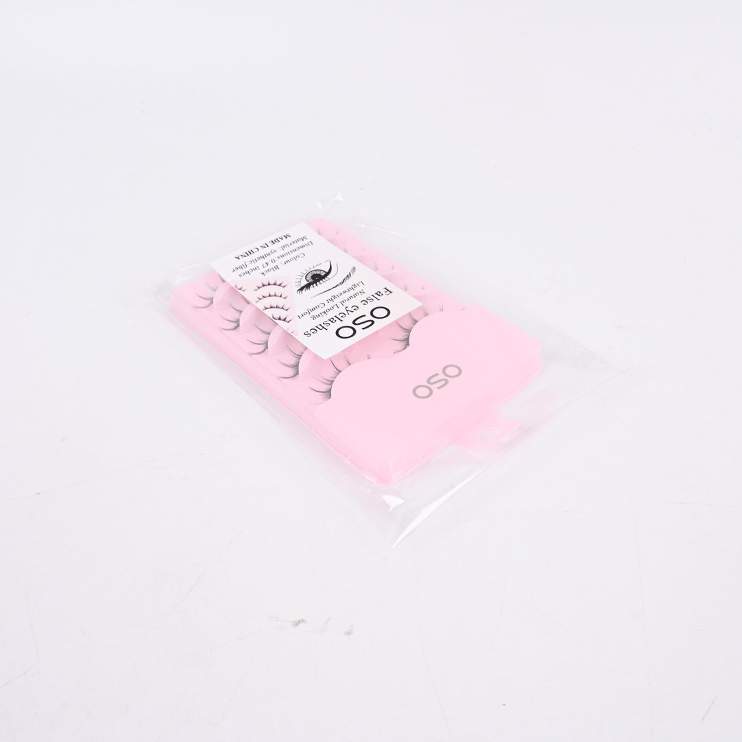 OSO False Eyelashes Five Pairs Dramatic Devil Charm Long Handmade Reusable Lashes Glamour Makeup Beauty Accessories