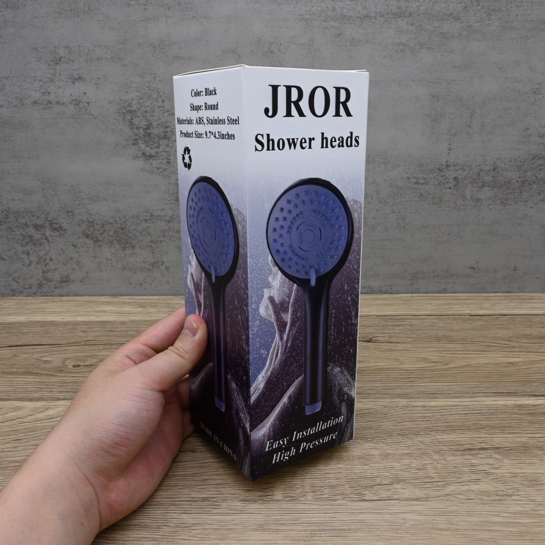 JROR Premium Shower Heads Handheld High-Pressure Sprayer with Multiple Spray Modes