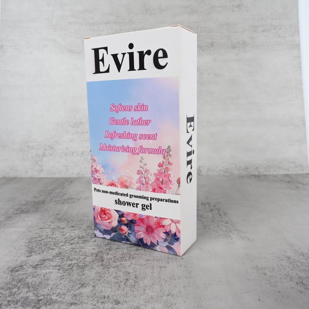 Evire Gentle Pet Shower Gel Moisturizing Non-medicated Grooming Preparations for Pets, for Dogs & Cats