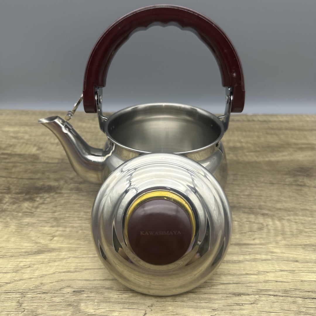 KAWASIMAYA Titanium Camping Kettle: Lightweight Outdoor Cooking Pot and Tea Pots for Camping and Hiking Adventures