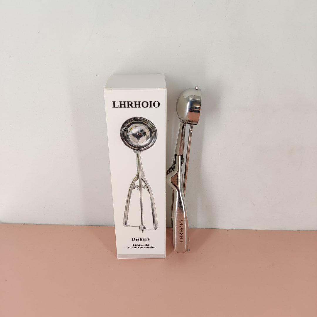 LHRHOIO Dishers Stainless Steel Dishers Ice Cream Scoop Disher Perfect for Ice Cream