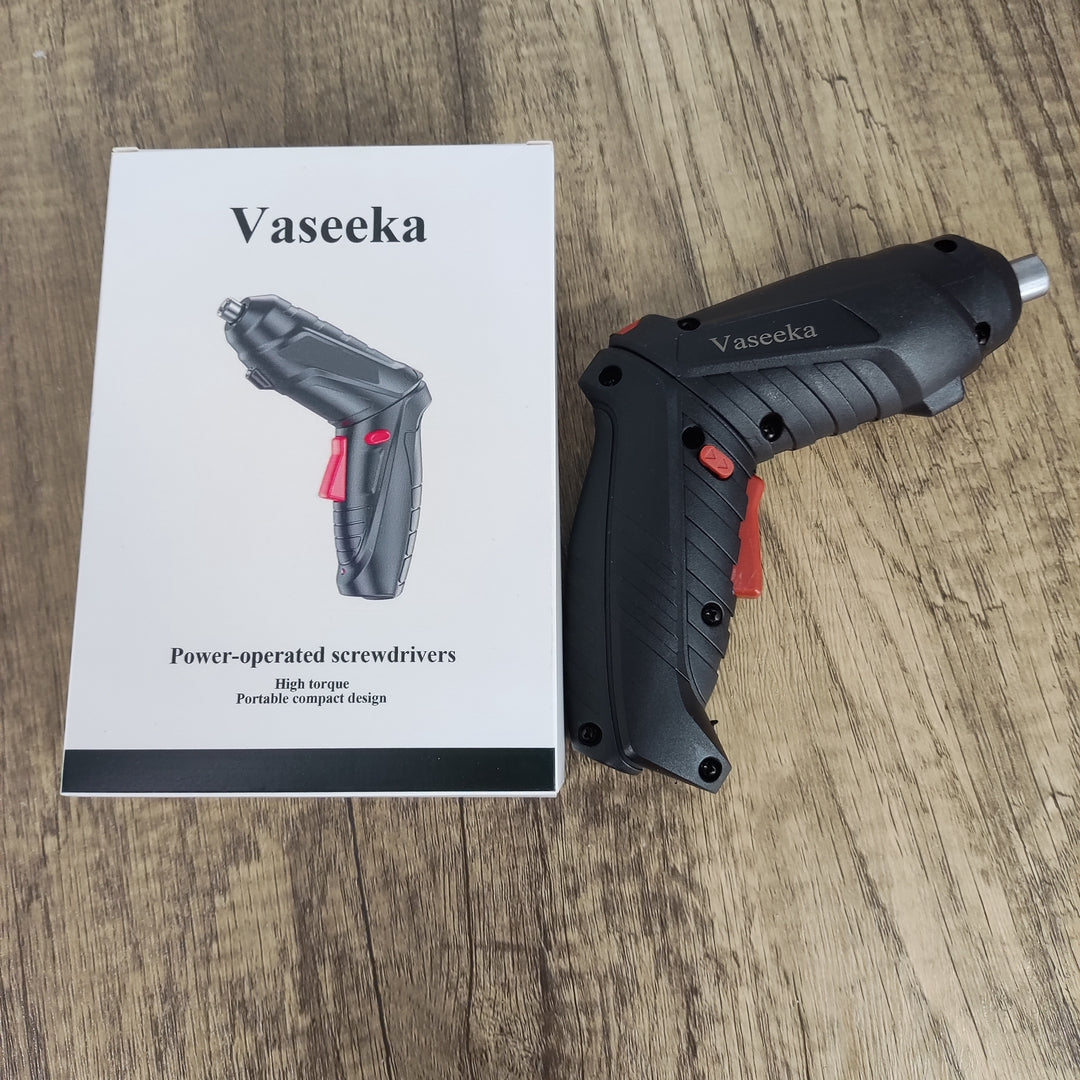 Vaseeka Electric Screwdriver - Lightweight, Portable, and Powerful for DIY and Professional Use