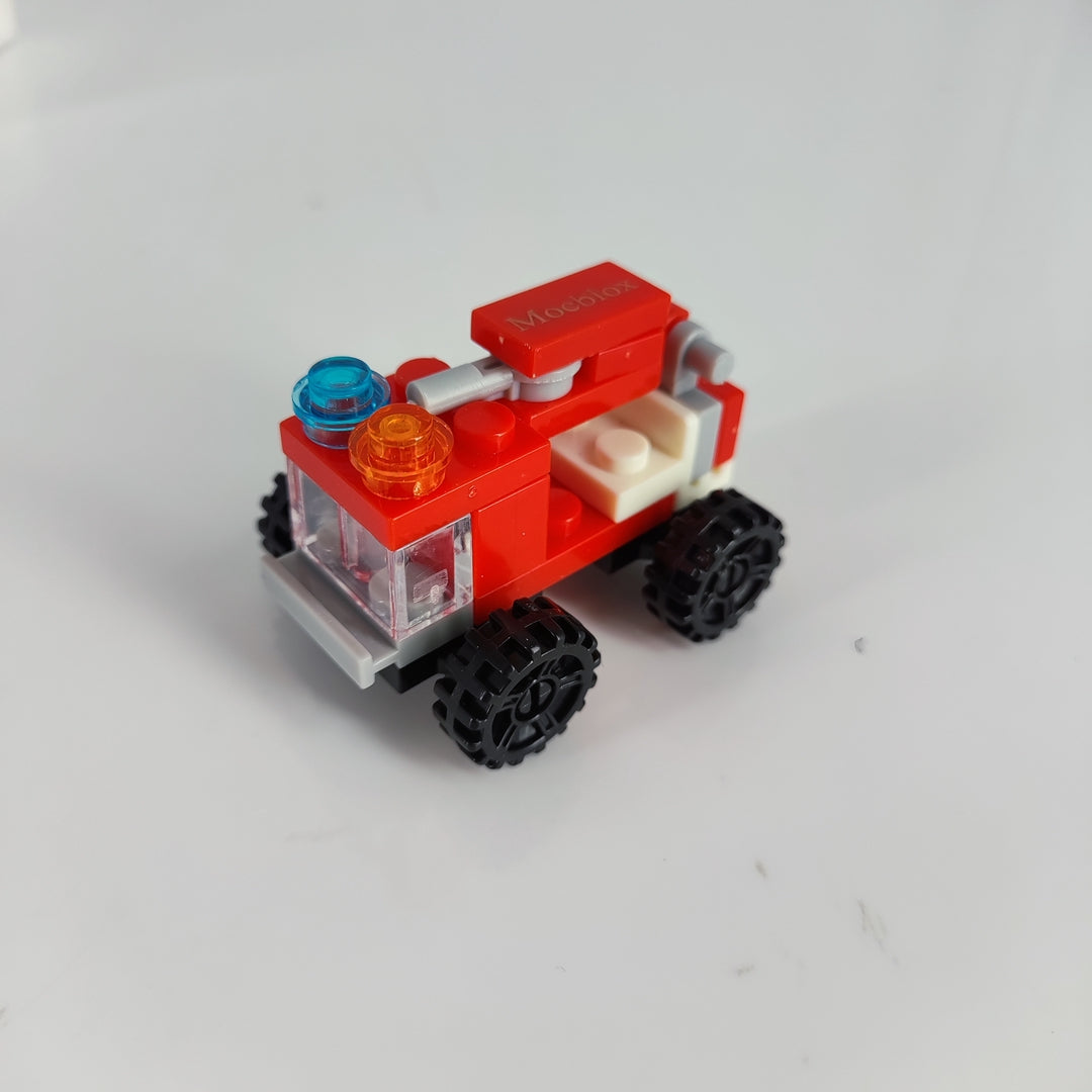 Mocblox Compatible LEGO City Car Toy Kit – Unleash Imagination with Military-Themed Creativity