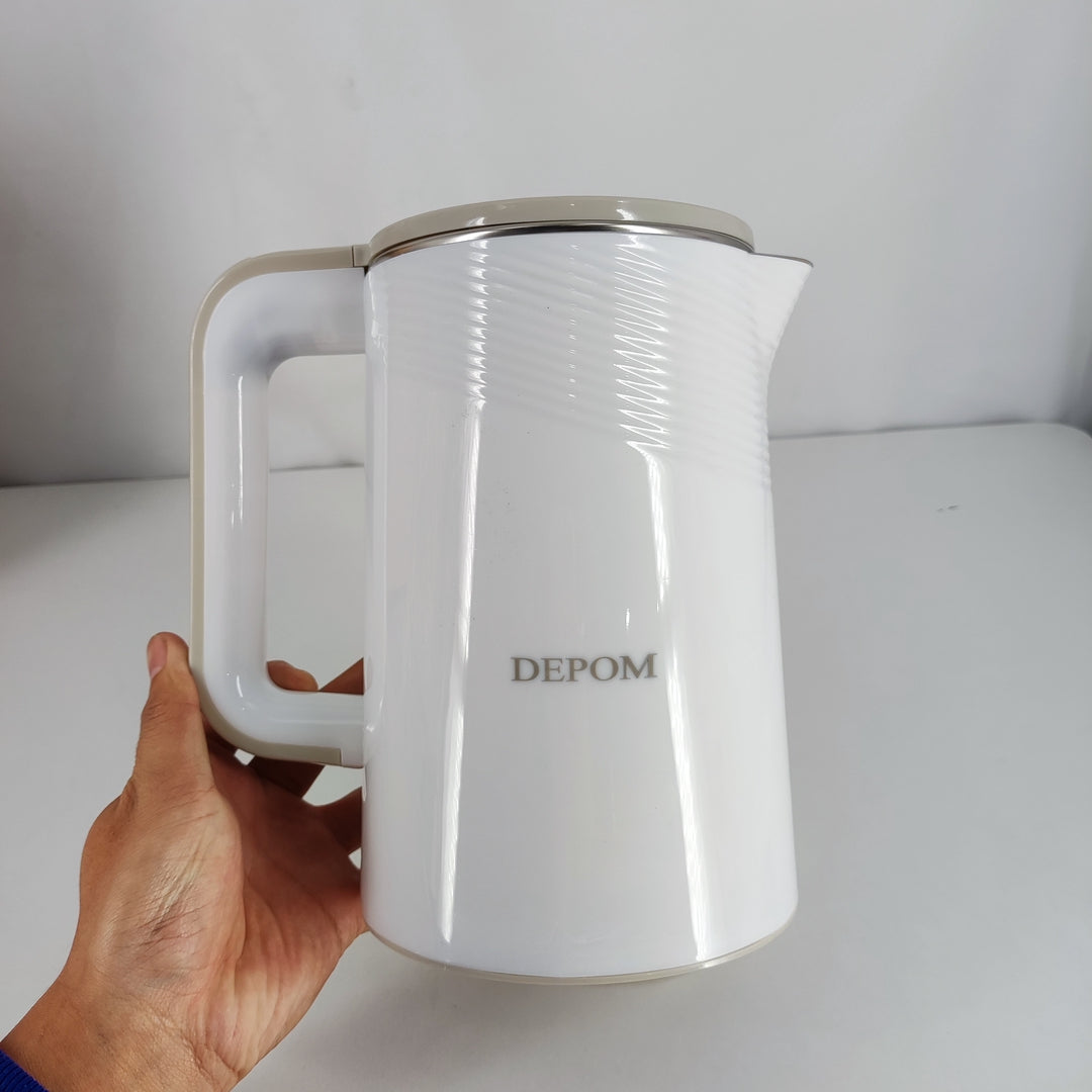 DEPOM Electric Thermo Pots - Premium Stainlessettle with Automatic Shut-Off andiling Technology