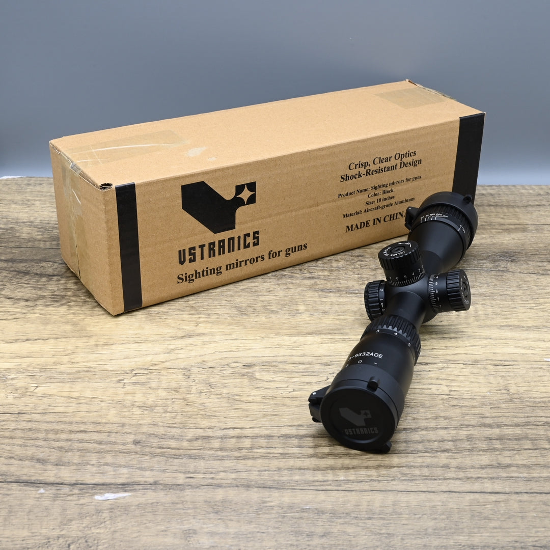 VSTRANICS Rifle Scope, 10 inch TaProfessional Sighting Mirrors for Guns Tactical Rifle Scope Systemctical Optics Sight for Hunting & Shooting, Matte Black
