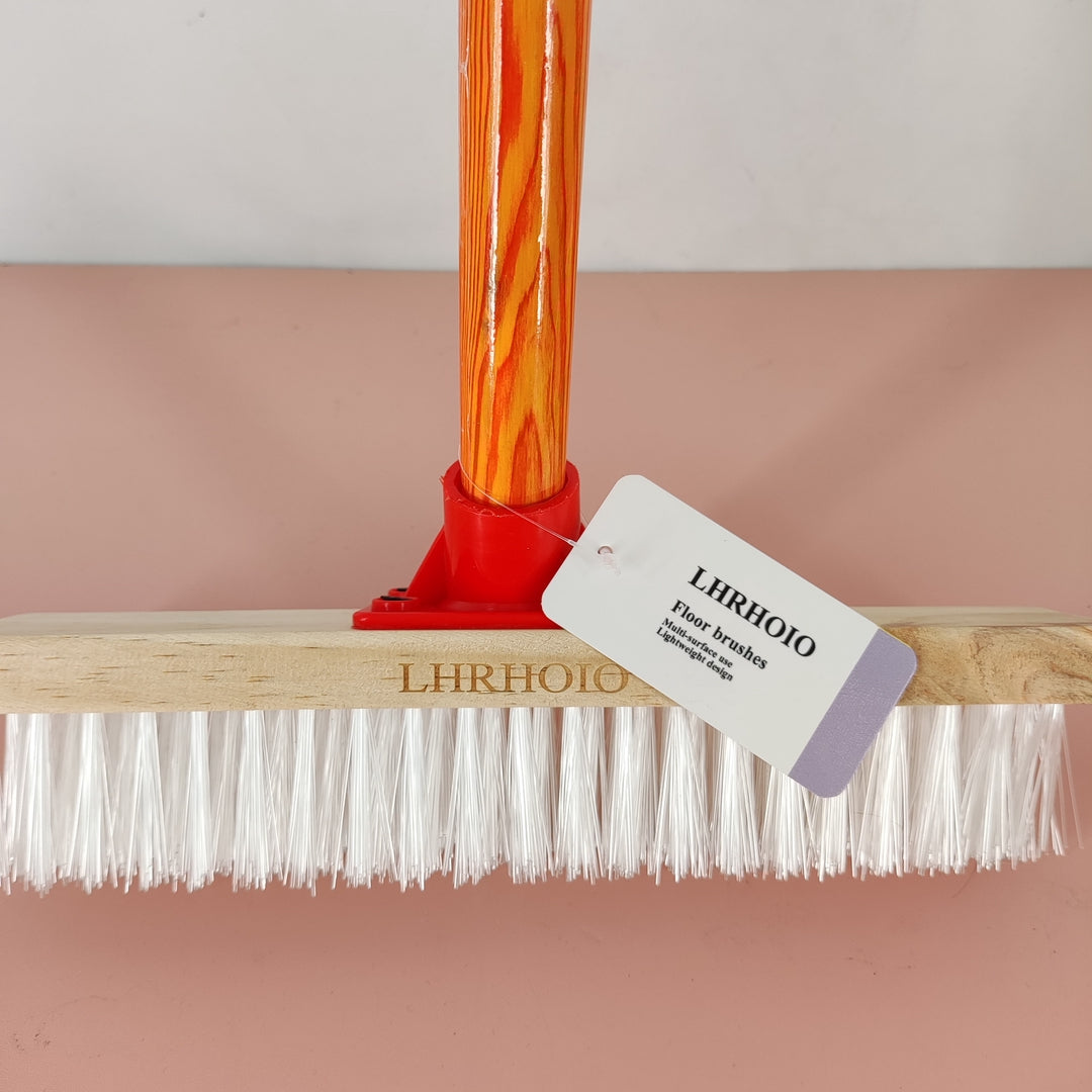 LHRHOIO Floor Brushes Floor Scrub Brush with Long Handle for Household