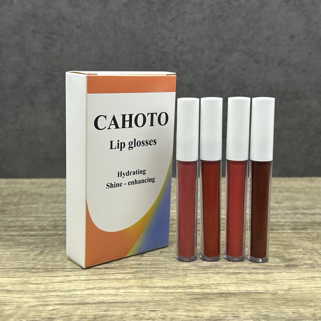 CAHOTO Premium Moisturizing Lip Glosses Collection High Shine Long Lasting Plumping Effect For All Day Wear