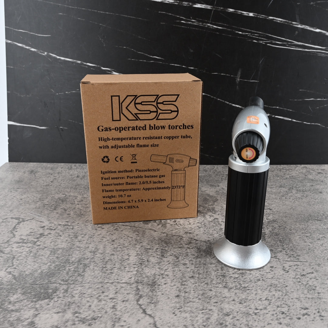 KSS Portable Gas Blow Torch Stainless Steel Welding Tool 1300°C for Home Metal Work