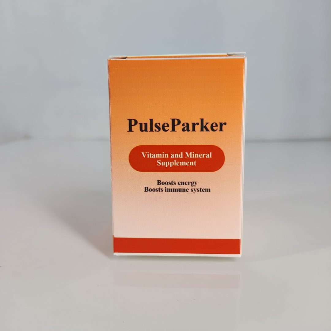 PulseParker Premium Cyanocobalamin Vitamin B12 Supplements