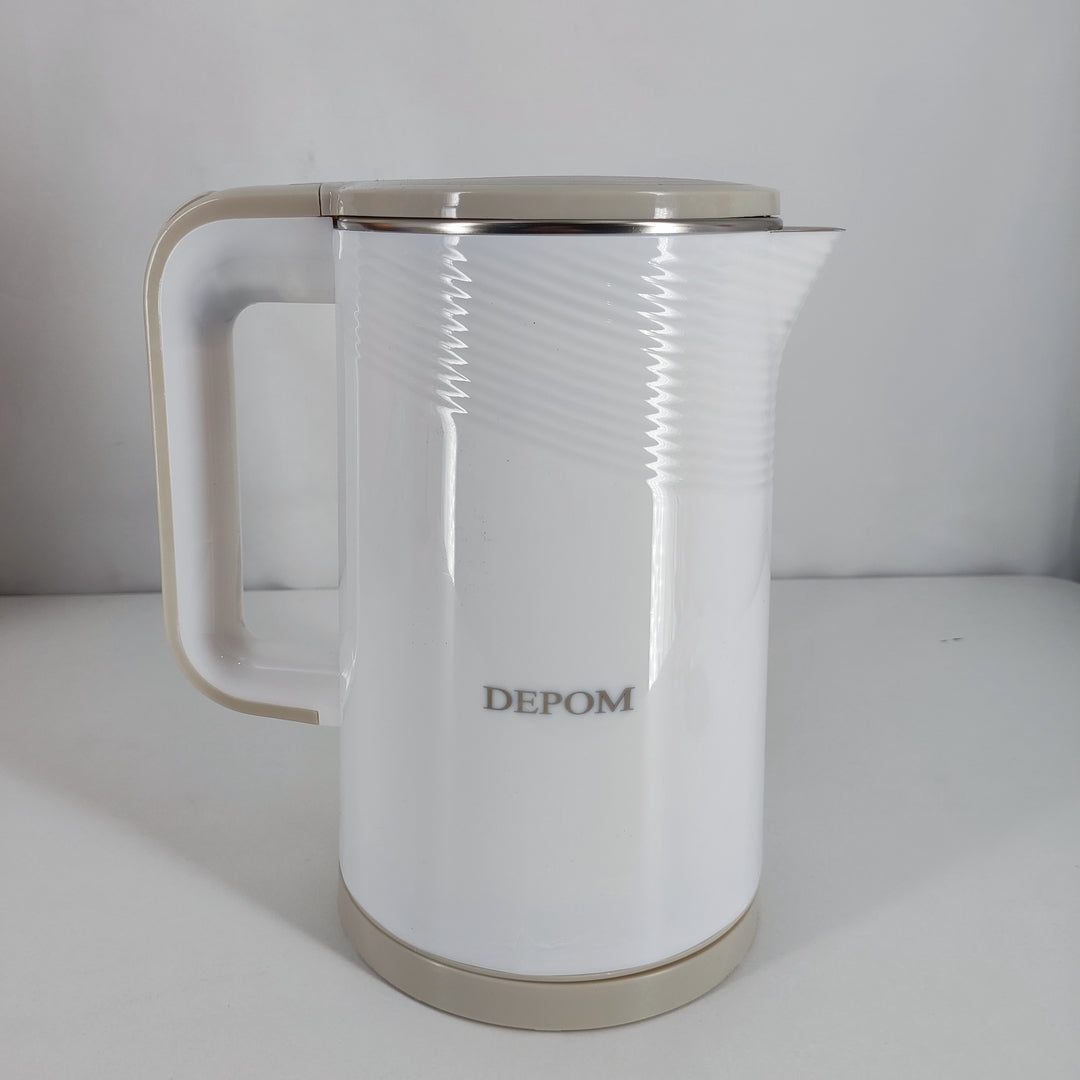 DEPOM Electric Thermo Pots - Premium Stainlessettle with Automatic Shut-Off andiling Technology