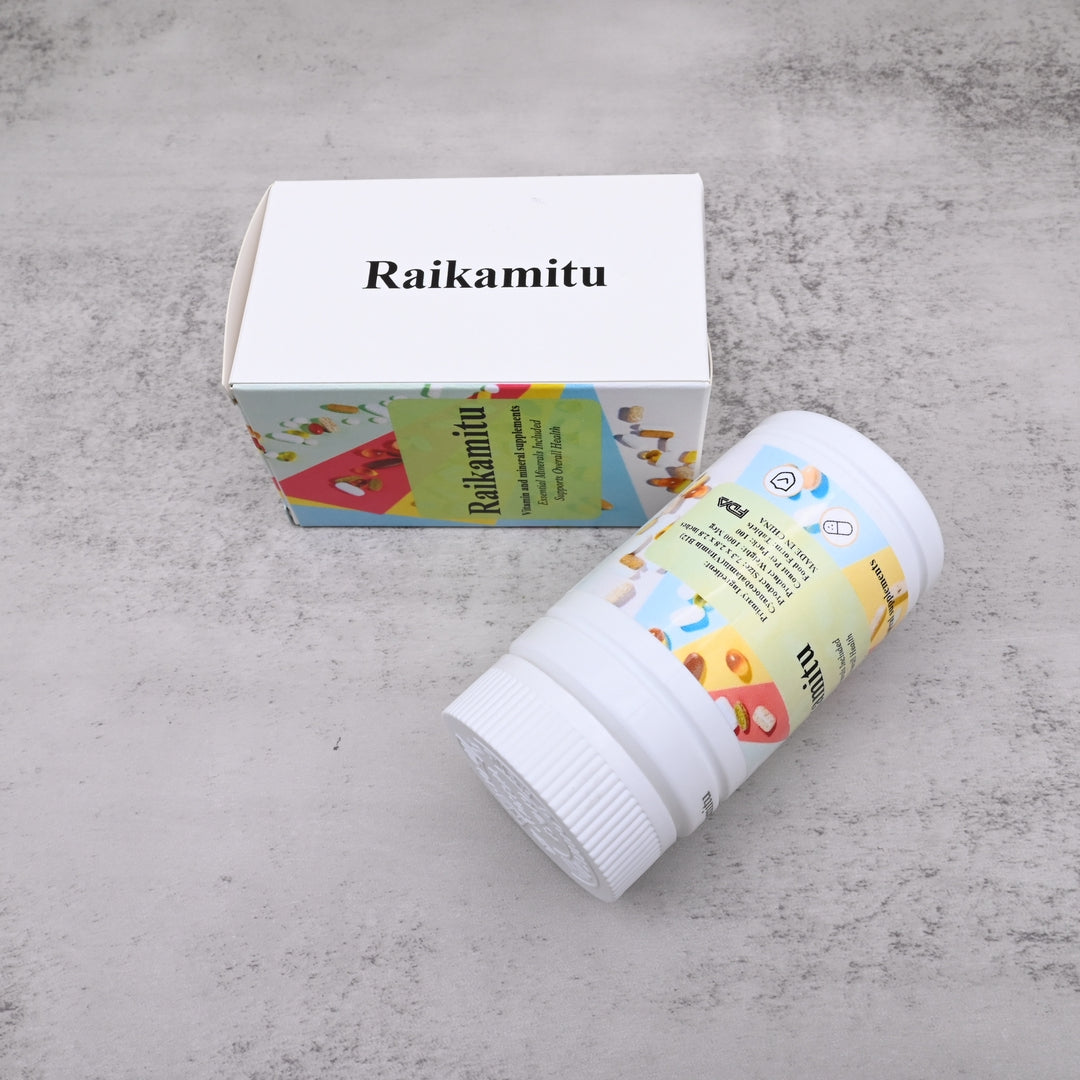 Raikamitu Premium Vitamin and Mineral Supplements Daily Essential Nutrition Support