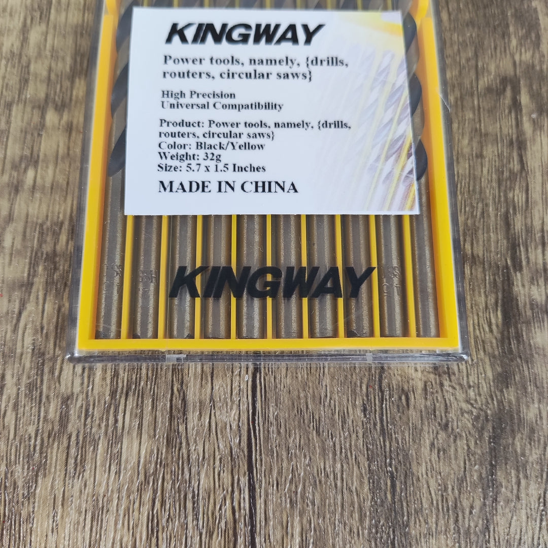 KINGWAY Power Tools, Namely, Drills – High-Performance Drills for Professional and DIY Projects