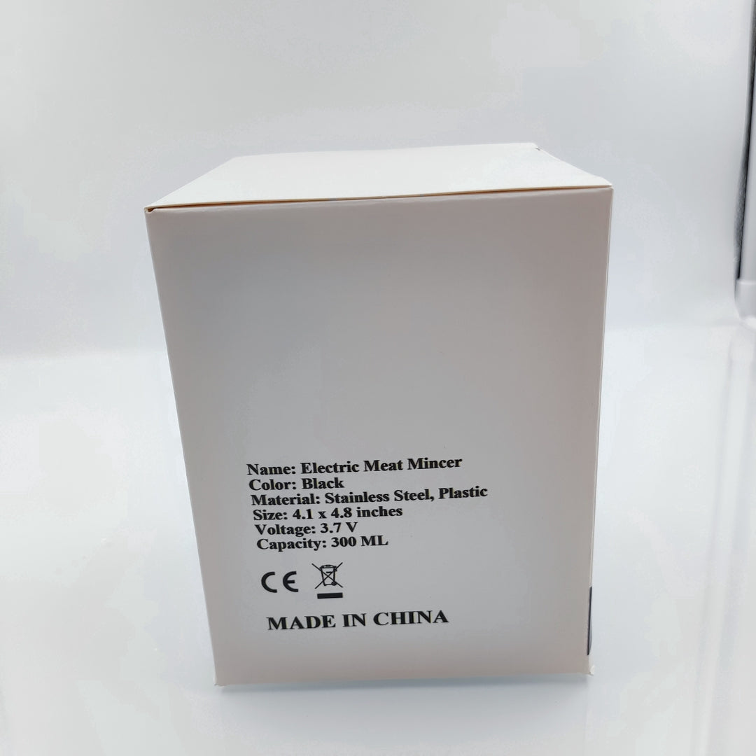 Electric Meat Mincer 250ml Mini Portable Meat Mincer Food Processor