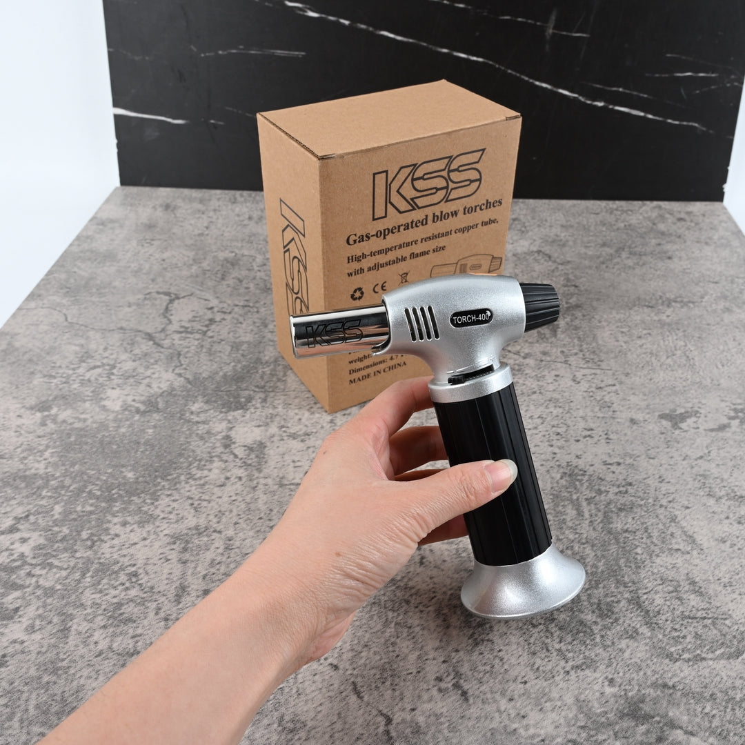 KSS Portable Gas Blow Torch Stainless Steel Welding Tool 1300°C for Home Metal Work