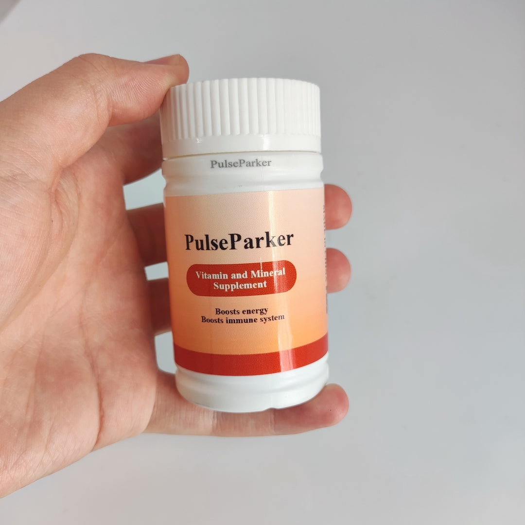 PulseParker Premium Cyanocobalamin Vitamin B12 Supplements