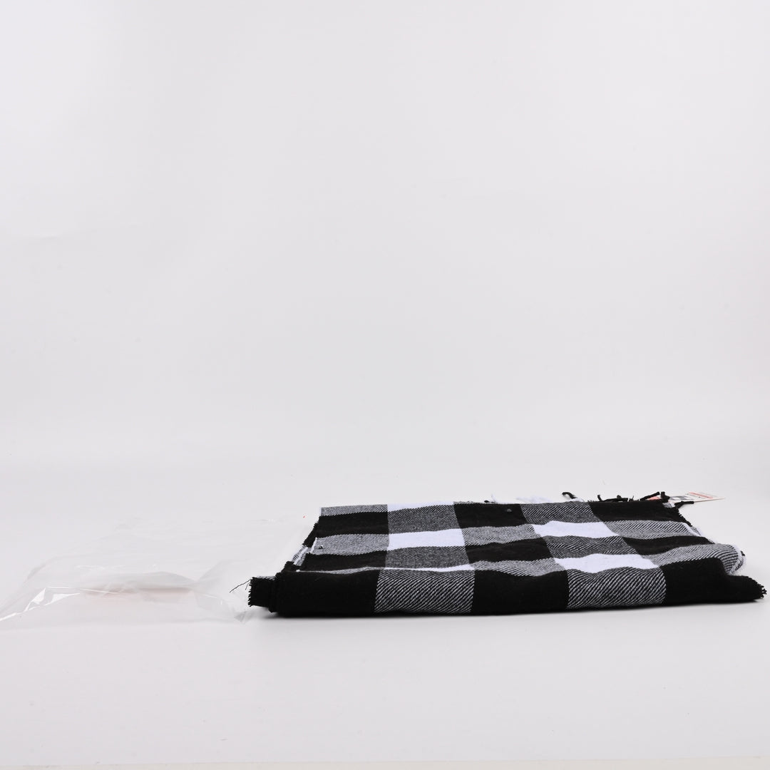 UKPIER Cozy Acrylic Fiber Winter Scarf in Gray - Soft Lightweight Unisex Neck Scarfs for Men and Women