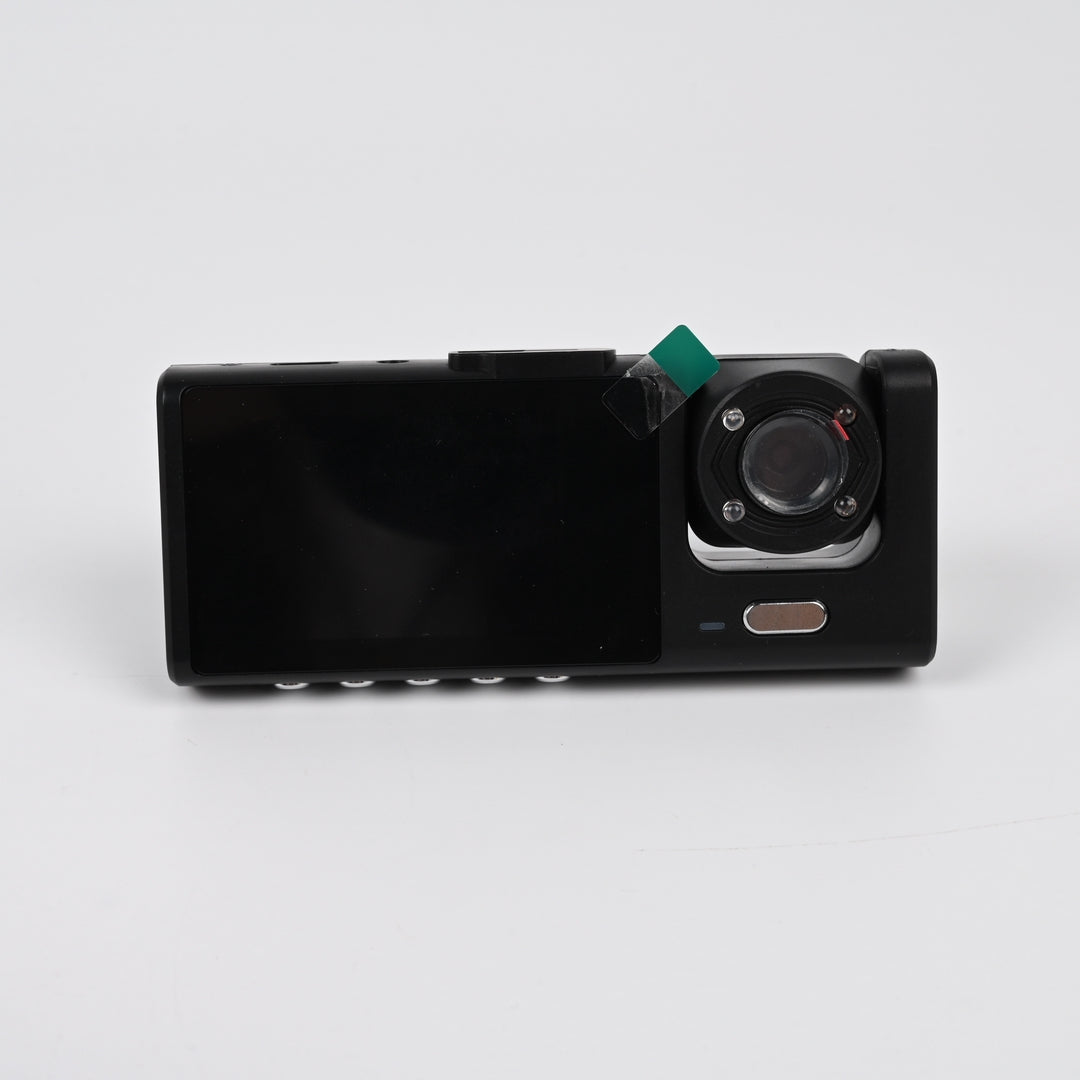 WANLIPO Smart WiFi Triple Lens Mileage Recorders for Vehicles - Professional Dash Cam Vehicle Distance Recording