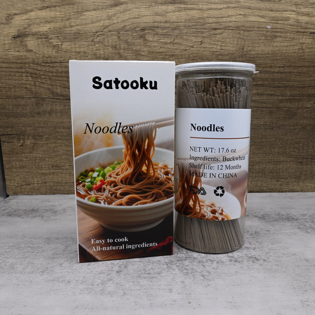 Satooku Traditional Chinese Wheat Noodles Premium Asian Style Fresh Handmade Noodles Authentic Restaurant Quality Dried Noodles