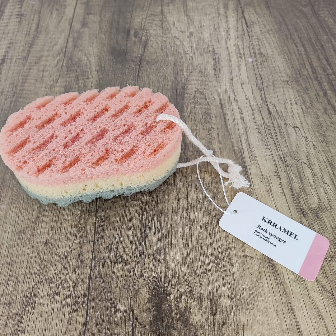 KRRAMEL Luxury Bath Sponge - Indulge in Spa-Like Comfort and Cleanliness!